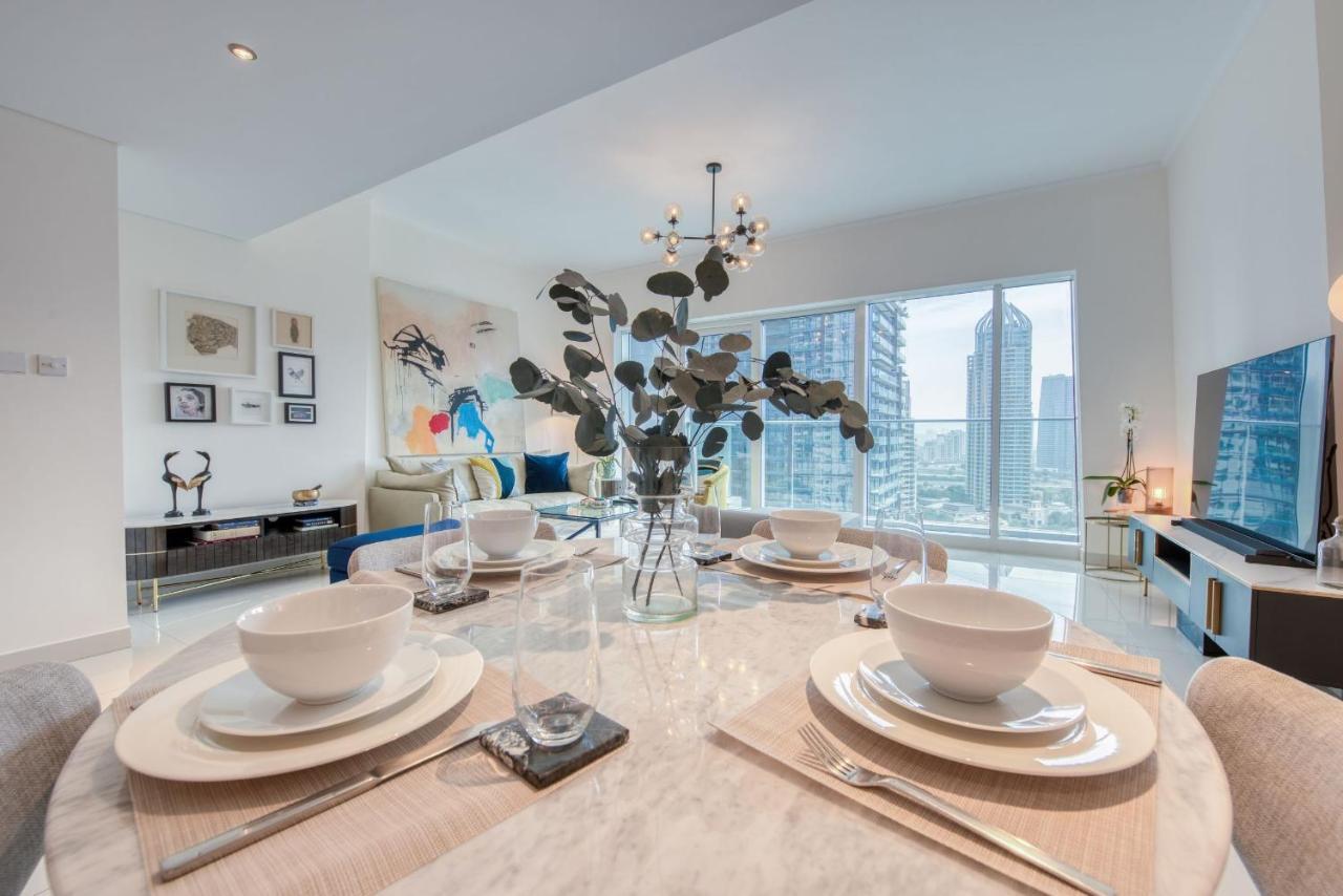 Apartmán Maison Privee - Aesthetic Apt With Stunning View In Luxurious Building Dubaj Exteriér fotografie