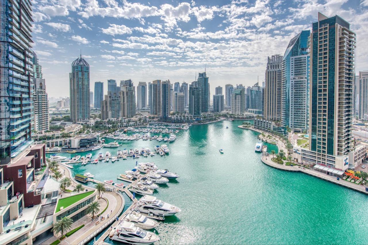 Apartmán Maison Privee - Aesthetic Apt With Stunning View In Luxurious Building Dubaj Exteriér fotografie